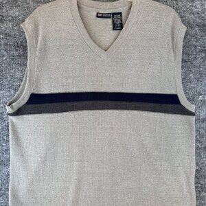 Faded Glory Authentic Vintage 90s Men's Sweater Vest, Extra Large